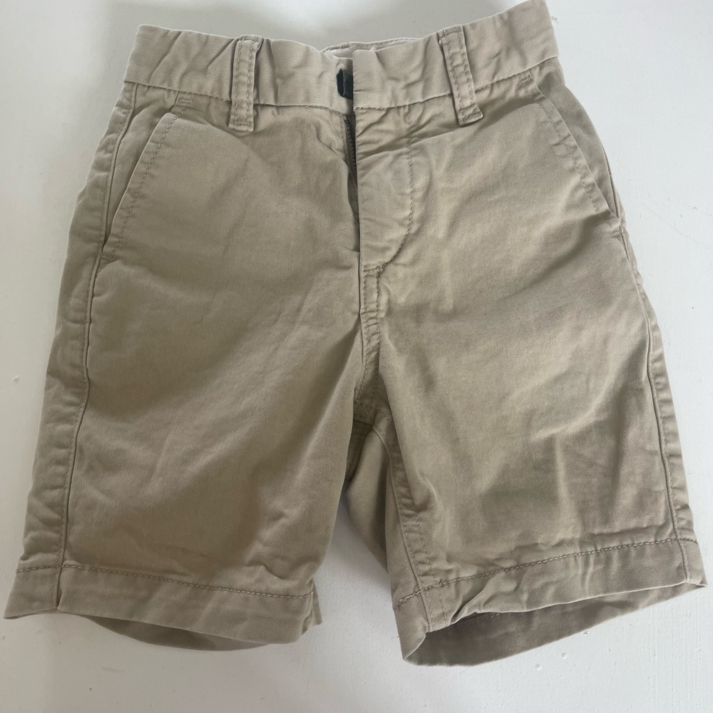 Boys 5slim gap khaki shorts